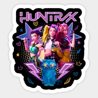 Huntrix Kpop Demon Hunters Saja Girls Sticker